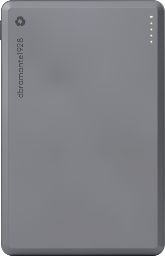 Dbramante re-charge - Power Bank 5K Wireless v2 - Grijs