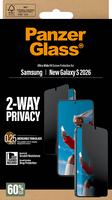 PanzerGlass 2-Way Privacy Screen Protector - Clear - Samsung Galaxy S26