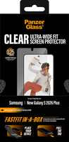 PanzerGlass Screen Protector UWF Fastfit in-a-box - Clear - Samsung Galaxy S26+