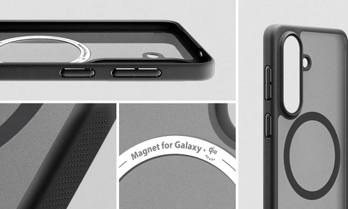 Samsung Capella Magnet Case - Zwart - Samsung Galaxy S26