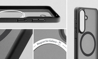 Samsung Capella Magnet Case - Zwart - Samsung Galaxy S26