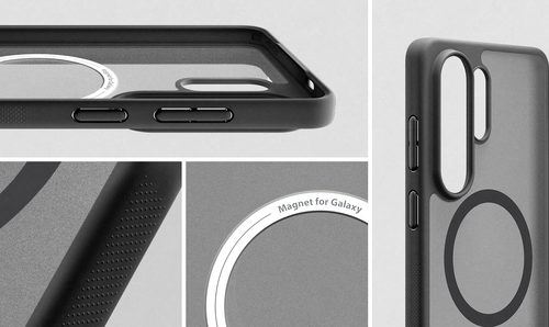 Samsung Capella Magnet Case - Zwart - Samsung Galaxy S26 Ultra