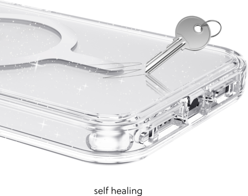 AVANA backcover (3M drop) Starlight MagSafe - Silver - for iPhone 17e/16e