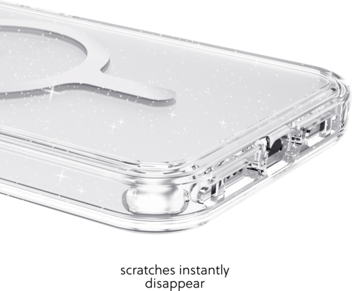 AVANA backcover (3M drop) Starlight MagSafe - Silver - for iPhone 17e/16e