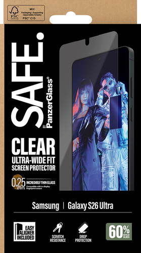 SAFE. by PanzerGlass Screen Protector UWF - Clear - Samsung Galaxy S26 Ultra