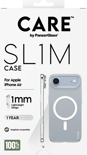 CARE by Panzerglass SL1M Case w. Magsafe - Transparant - iPhone Air