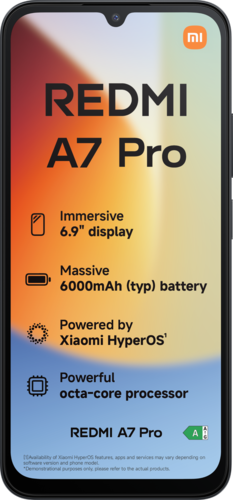 REDMI A7 Pro 4G RAM 64G ROM - Zwart