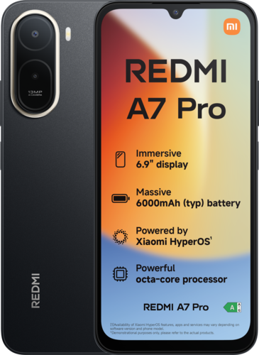 REDMI A7 Pro 4G RAM 64G ROM - Zwart