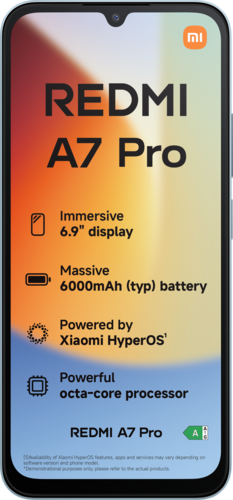 REDMI A7 Pro 4G RAM 128G ROM - Blauw