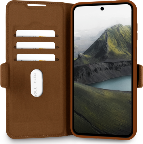 DBramante wallet bookcover Oslo Pro - Dark Tan - for Samsung Galaxy A27 4G/5G
