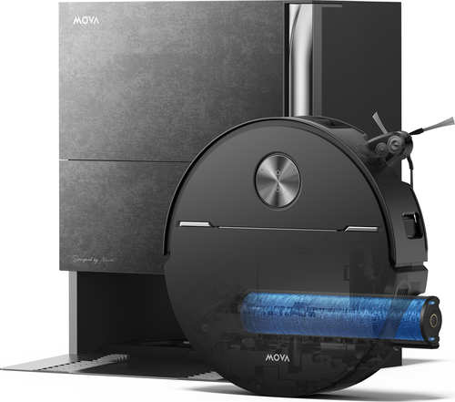 Mova Robot Vacuum Z70 Ultra Roller Stone Black