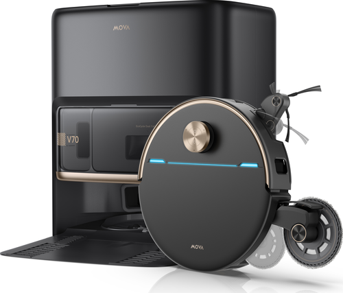 Mova Robotstofzuiger  V70 Ultra Complete  X Transparent Black