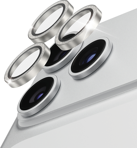 PanzerGlass Hoops Lens Protector - Glitter Silver - iPhone 18 Pro/18 Pro Max