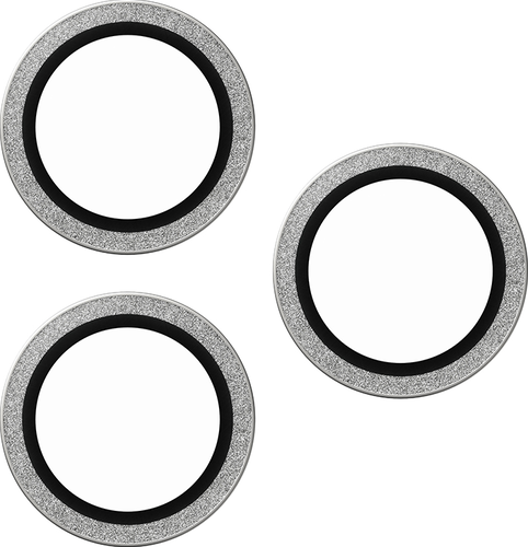 PanzerGlass Hoops Lens Protector - Glitter Silver - iPhone 18 Pro/18 Pro Max