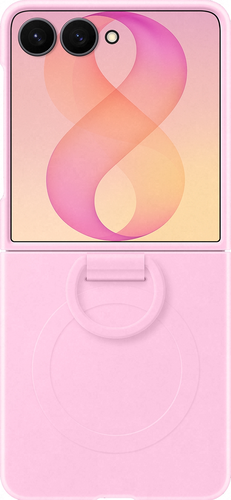 Samsung Silicone Ring Magnet case - Violet - Samsung Galaxy Z Flip8 5G