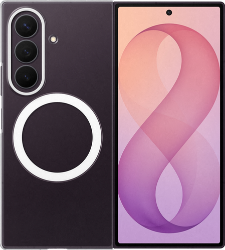 Samsung Clear Magnet case - Transparant - Samsung Galaxy Z Fold8 Ultra