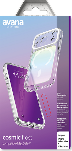 AVANA backcover Cosmic Frost - Violet - pour iPhone 17 Pro Max/18 Pro Max