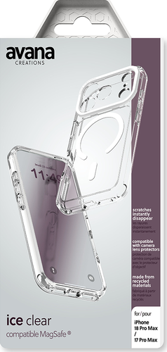 AVANA backcover Ice with Magsafe - Clear - pour iPhone 17 Pro Max/18 Pro Max