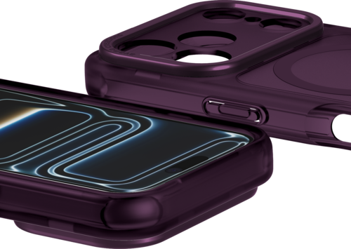 AVANA backcover Blush with Magsafe - Plum - pour iPhone 17 Pro Max/18 Pro Max