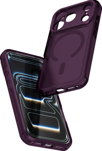 AVANA backcover Blush with Magsafe - Plum - pour iPhone 17 Pro/18 Pro
