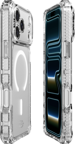 ITSkins Hybrid R Clear Magsafe - transparant - pour iPhone 17 Pro/18 Pro Max