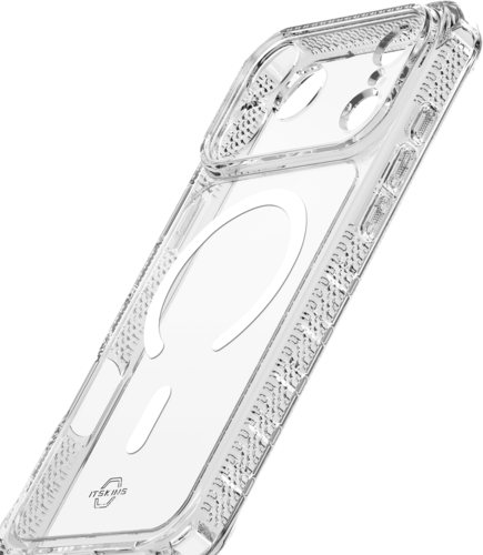 ITSkins Hybrid R Clear Magsafe - transparant - pour iPhone 17 Pro/18 Pro Max