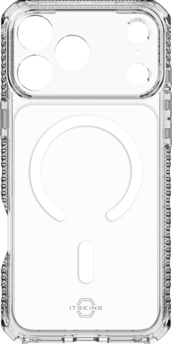 ITSkins Hybrid R Clear Magsafe - transparant - voor iPhone 17 Pro/18 Pro
