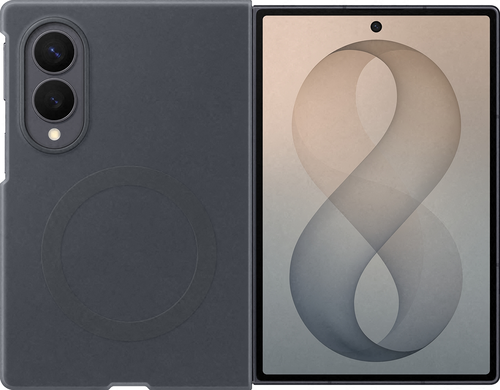 Samsung Silicone Magnet case - Black - Samsung Galaxy Z Fold8