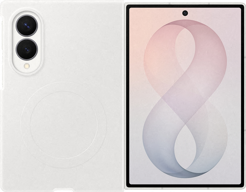 Samsung Silicone Magnet case - White - Samsung Galaxy Z Fold8