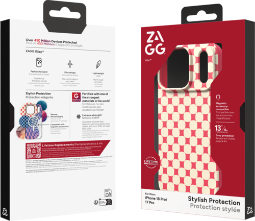 ZAGG Milan Snap Case - PolkaDotMatrix - iPhone 18 Pro/17 Pro