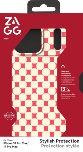 ZAGG Milan Snap Case - PolkaDotMatrix - iPhone 18 Pro Max/17 Pro Max