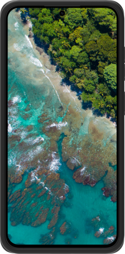 Dbramante recycled silicone case Costa Rica - zwart - Samsung Galaxy S26 FE