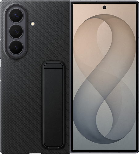 Samsung Carbon Standing case - Black - Samsung Galaxy Z Fold8 Ultra