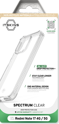 ITSkins Spectrum cover - transparant - voor Xiaomi Redmi Note 17