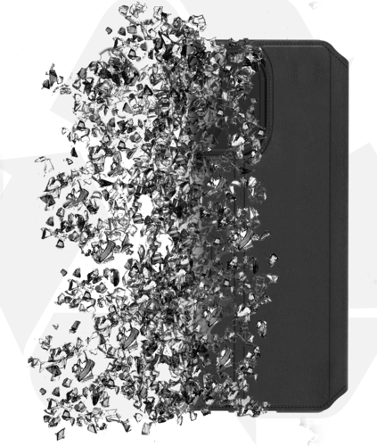 ITSkins Spectrum Folio cover - noir - pour  Xiaomi Redmi Note 17