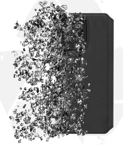 ITSkins Spectrum Folio cover - noir - pour  Xiaomi Redmi Note 17 Pro