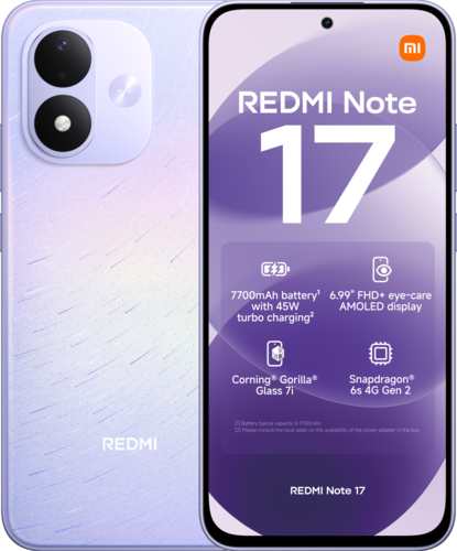 Redmi Note 17 - 4GB/128GB - Celestial Violet