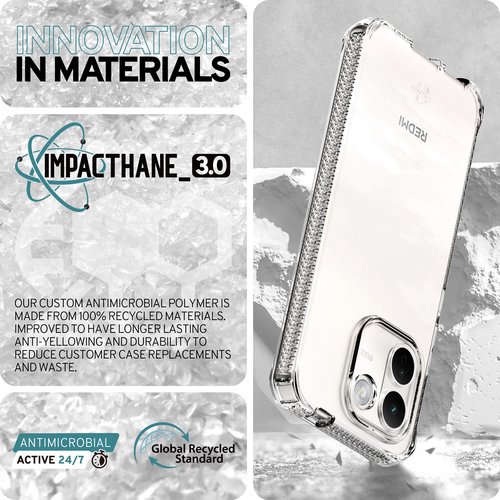 ITSkins Spectrum cover - transparent - Xiaomi Redmi Note 17 Pro Max 5G