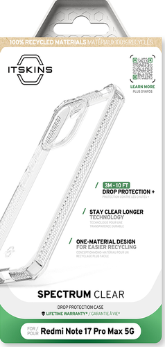 ITSkins Spectrum cover - transparant - Xiaomi Redmi Note 17 Pro Max 5G