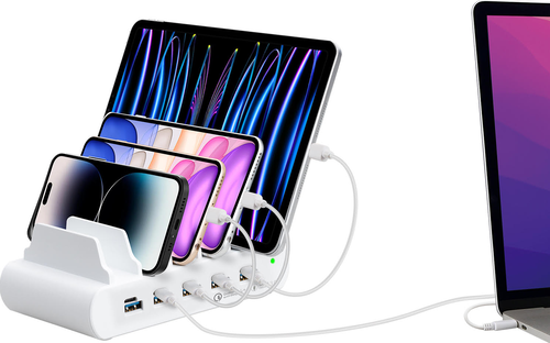 Musthavz - 5 x USB-C and 5 x USB-A Family Charging Station 150W - Wit