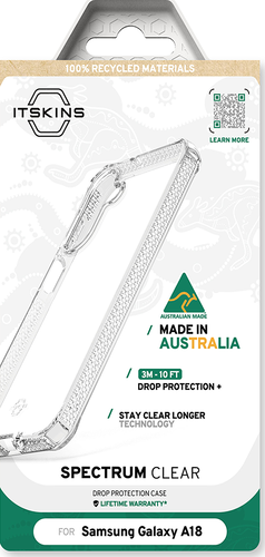 ITSkins Level 2 Spectrum cover - transparant - voor Samsung Galaxy A17/A18 4G/5G