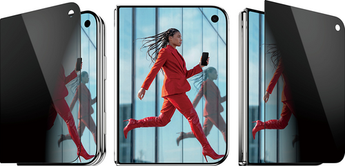 PanzerGlass Privacy Sub Screen Pro UWF Fastfit in-a-box - Clear - iPhone Duo