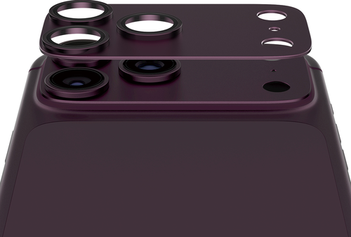 PanzerGlass FENDER Camera Protector - Dark Cherry - iPhone 18 Pro
