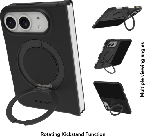 Dbramante Iceland Ultra D30 Kickstand - Iphone DUO - Zwart