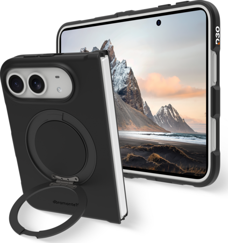 Dbramante Iceland Ultra D30 Kickstand - Iphone DUO - Zwart