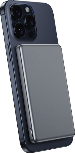 Valenta Powerbank MagSafe Ultra Slim 5.000 mAh - Dark Grey
