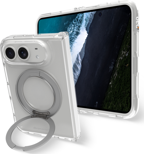 Dbramante Iceland Ultra D30 Kickstand - Iphone DUO - Clear