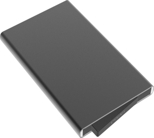 Valenta Cardprotector Aluminium Magsafe Plus - Zwart