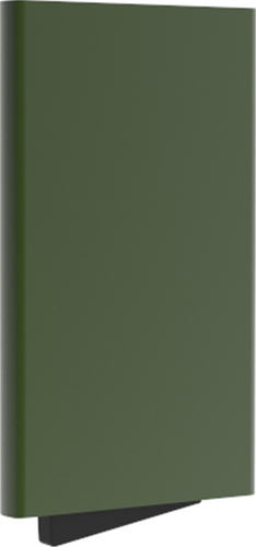 Valenta Cardprotector Aluminium Magsafe Plus - Donkergroen