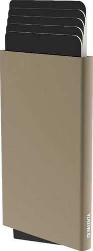 Valenta Cardprotector Aluminium Magsafe Plus - Titanium Gold